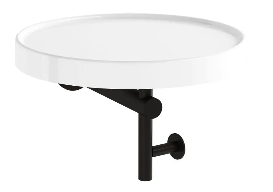 VITRA ARCHIPLAN police 300 mm, nástěnná, keramika, černá Nízká Cena