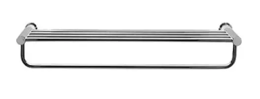 Finální Výprodej DURAVIT D-CODE držák ručníků 650 mm, chrom