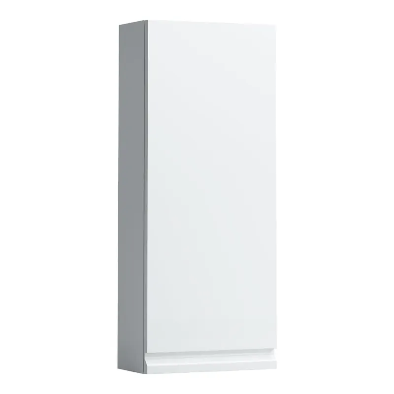 LAUFEN PRO S nízká skříňka 35x18x85 cm, 1 dvířka, panty vpravo, lesklá bílá Poslední Šance