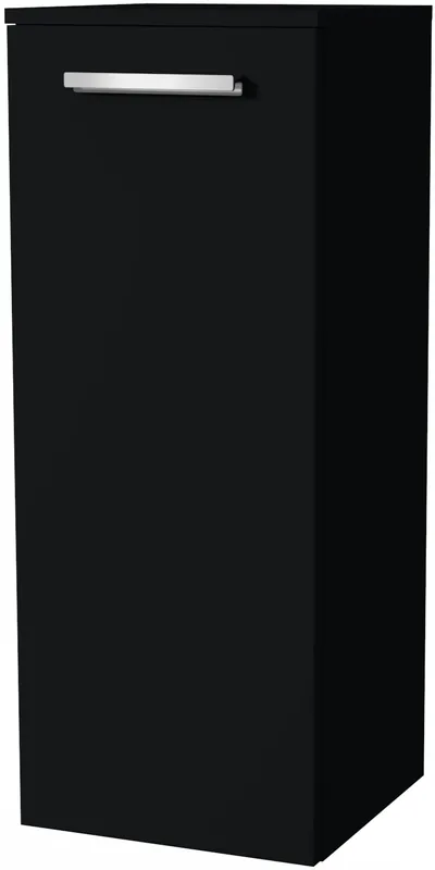 VILLEROY & BOCH VERITY DESIGN 2.0 nízká skříňka 35x34,3x88,8 cm, 1 dvířka, panty vpravo, Black Matt Cenová Bomba