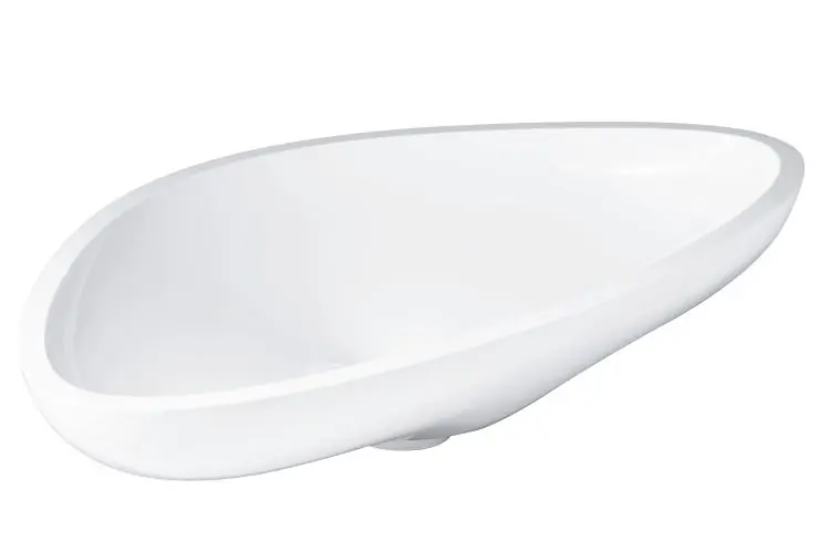 AXOR MASSAUD umyvadlová mísa 80 cm, bez přepadu, alpská bílá Tovární Cena