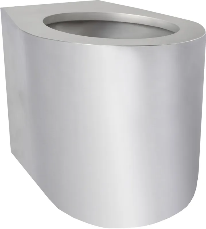 Poslední Šance AZP BRNO stacionární WC, spodní odpad, nerez
