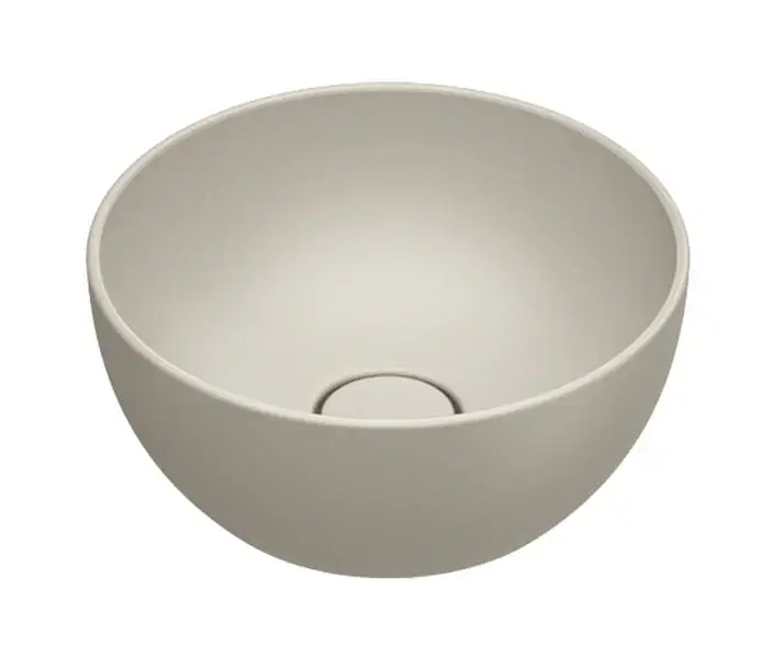 Koupit Online CATALANO SFERA umyvadlová mísa 32 cm, bez přepadu, Cataglaze+Silver Titanium, matná sabbia