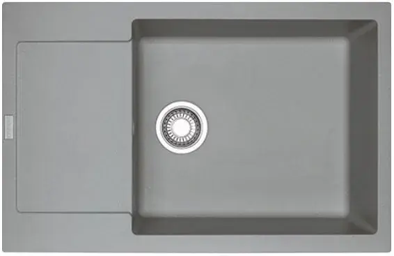 Vrácení Zdarma FRANKE MARIS MRG 611-78 BB fragranitový dřez 780x500 mm, otočný, odkapávač, šedý kámen