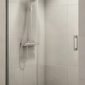 Akce CONCEPT 300 STYLE sprchové dveře 180x200 cm, posuvné, levé, aluchrom/čiré sklo