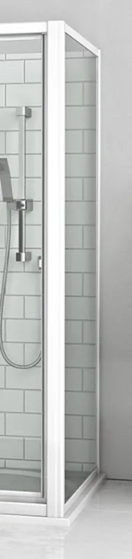 ROTH PROJECT LSB 850 boční stěna 85x180 cm, bílá/plast damp Akce