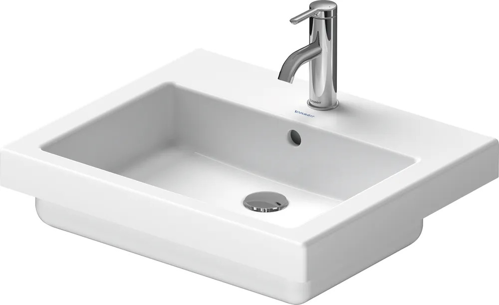 Akční Nabídka DURAVIT VERO umyvadlo 55 cm, s otvorem pro baterii a přepadem