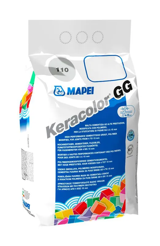 Výhodná Nabídka MAPEI KERACOLOR GG cementová spárovací hmota pro spáry 4-15 mm, 25 kg, antracitová