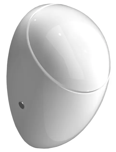 SANELA pisoár Alessi s radarovým splachovačem, napájení ze sítě, integrovaný zdroj, zadní přívod vody, Bluetooth ovládání Top Prodej