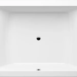 Nejprodávanější GKI MEMO vana 180x140 cm, pro 2 osoby, bez nožiček, akrylát