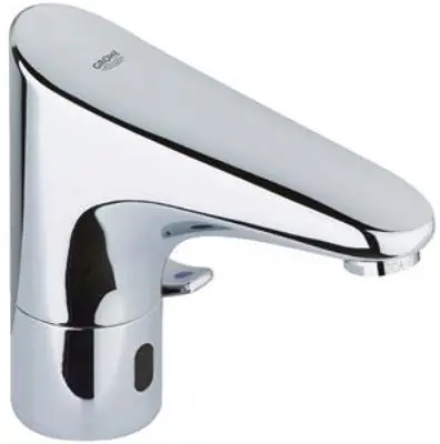 GROHE EUROPLUS E umyvadlová senzorová baterie s regulací vody, napájení z baterie, chrom Ověřený
