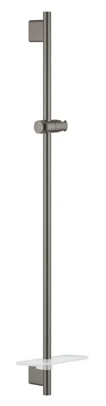 Akční Cena GROHE RAINSHOWER SMARTACTIVE sprchová tyč 930 mm s držákem ruční sprchy, polička, kartáčovaný hard graphite