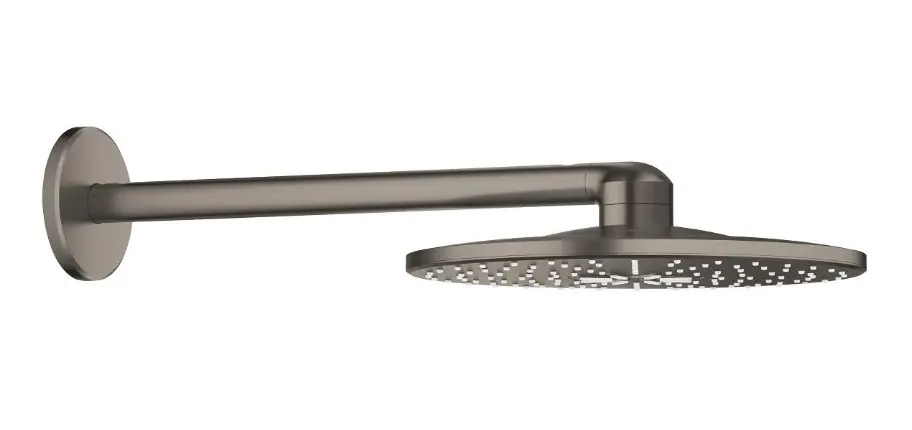 GROHE RAINSHOWER SMARTACTIVE 310 horní sprcha pr. 310 mm, 2 proudy, s ramenem, hard graphite Novinka
