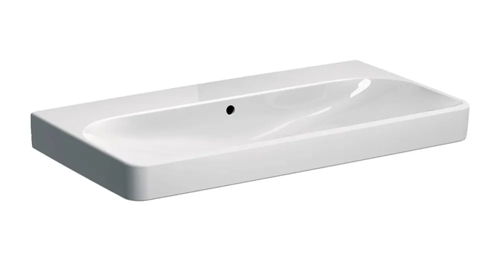 GEBERIT SMYLE SQUARE umyvadlo 90 cm, s přepadem Originální