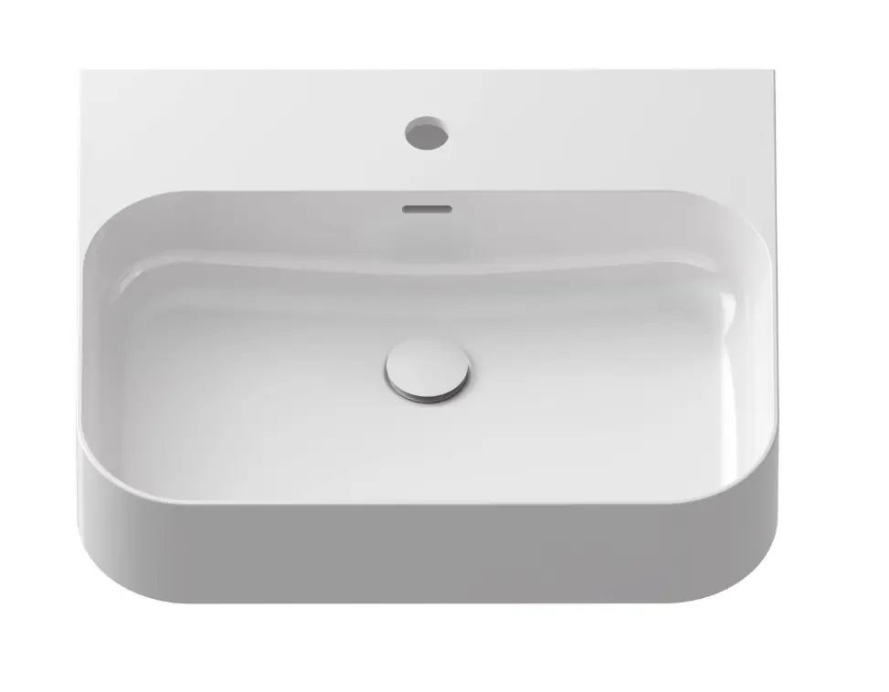 Nakupujte Hned RAVAK CERAMIC SLIM WALL R umyvadlo 55,3 cm, s otvorem pro baterii a přepadem