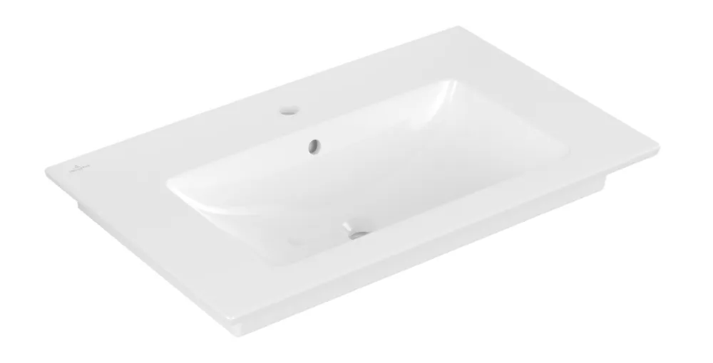 Bezpečná Platba VILLEROY & BOCH VENTICELLO umyvadlo 80 cm, s otvorem pro baterii a přepadem