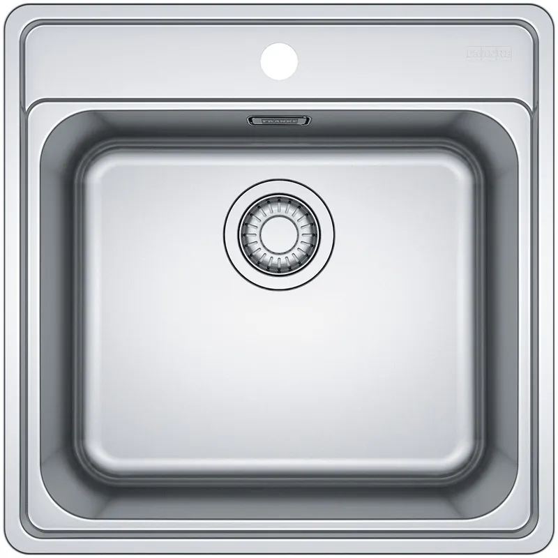 Super Cena FRANKE BELL BCX 610-51 nerezový dřez 510x510 mm, otvor pro baterii