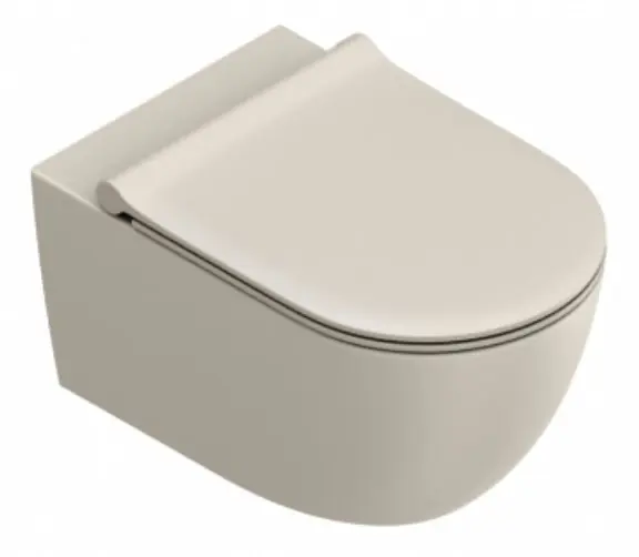CATALANO SFERA závěsné WC, Silentech 2.0 splachování, Cataglaze+Silver Titanium, matná sabbia Přímo Od Výrobce