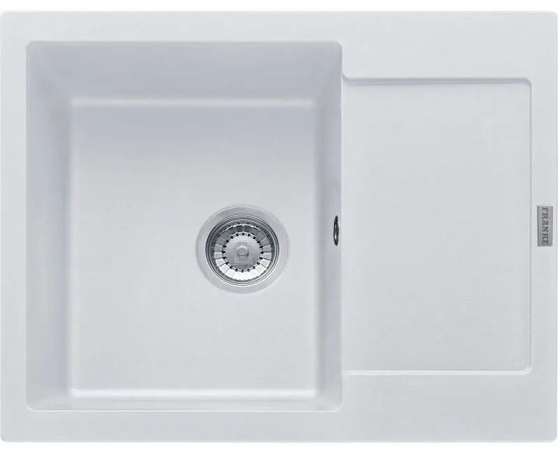 FRANKE MARIS MRG 611-62 fragranitový dřez 620x500 mm, otočný, odkapávač, bílá led Kup Teď
