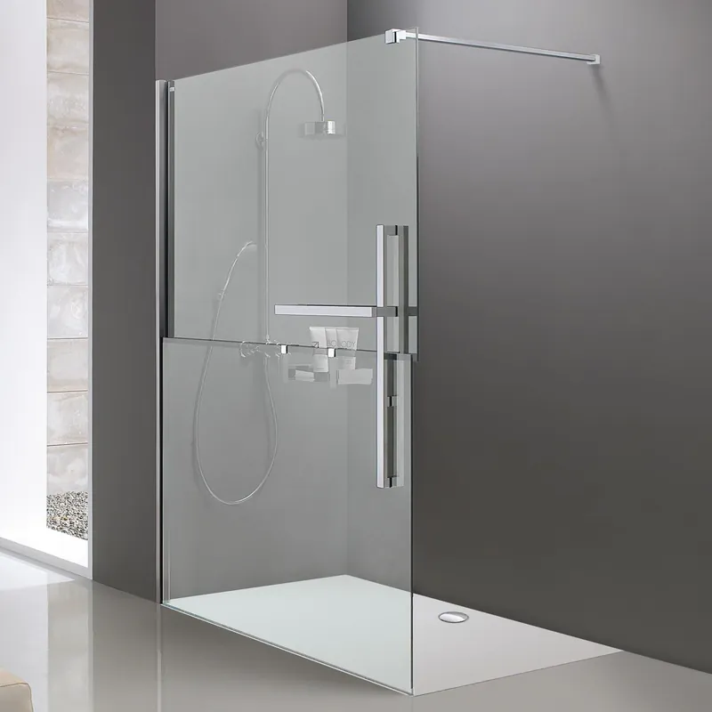 Pouze Dnes HÜPPE DUPLO PURE stěna walk-in 140x200 cm, chrom/čiré sklo