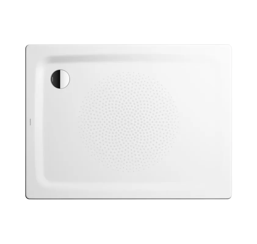 KALDEWEI SUPERPLAN 404-2 sprchová vanička 90x100 cm, smaltovaná ocel, s nosičem, Antislip Tovární Cena