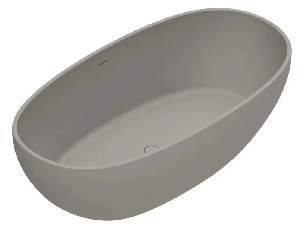 Akční Nabídka GKI C-SOLID volně stojící vana 176x91 cm, solidtech, tortora
