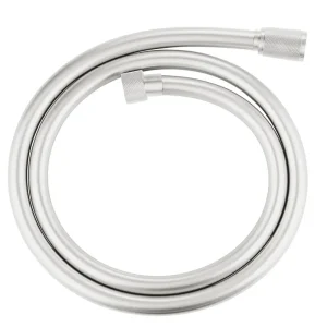 Autentický GROHE SILVERFLEX sprchová hadice 1250 mm, hladká, TwistStop, AntiFold, plast, supersteel