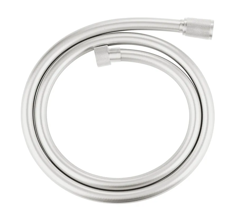 Autentický GROHE SILVERFLEX sprchová hadice 1250 mm, hladká, TwistStop, AntiFold, plast, supersteel