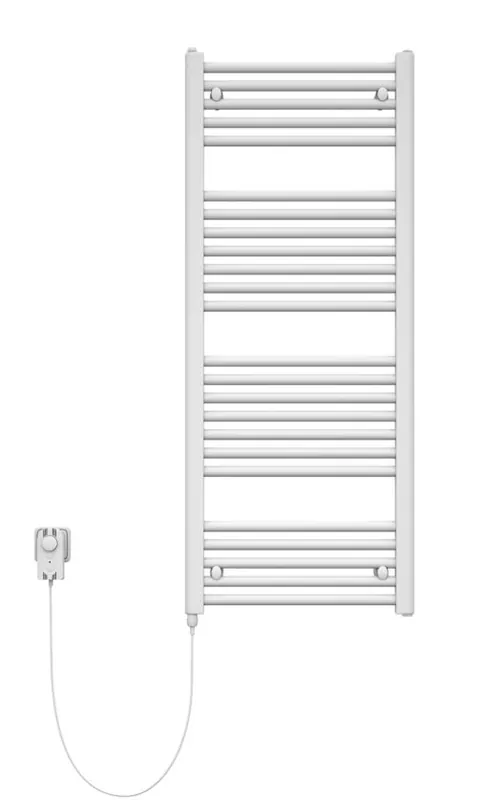 Must-Have KORADO KORALUX LINEAR COMFORT - E koupelnový radiátor 1220/600, s topnou tyčí, černá RAL9005