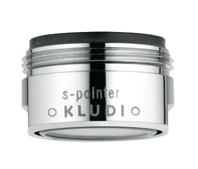 Časově Omezené KLUDI S-POINTER perlátor M24x1, vnější závit, chrom