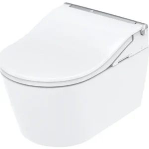 Akce CONCEPT 300 WASHLET závěsné WC s bidetovým sedátkem, Rimless, kulaté