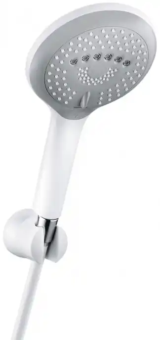 Aktuální KLUDI FRESHLINE 3S sprchová souprava 3-dílná, ruční sprcha pr. 140 mm, 3 proudy, hadice, držák, bílá/chrom