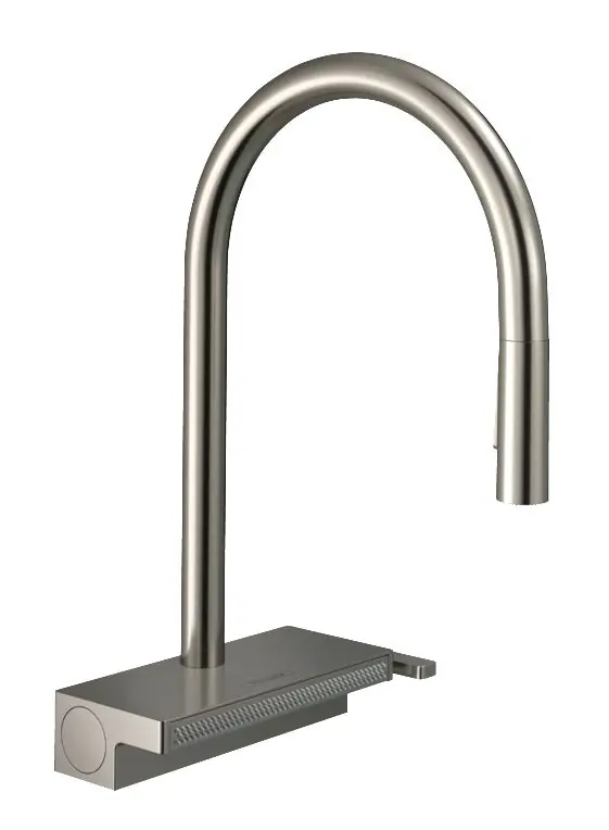 Speciální Cena HANSGROHE AQUNO SELECT M81 dřezová baterie, s vytahovací sprškou a plochým sprchovým proudem, nerez