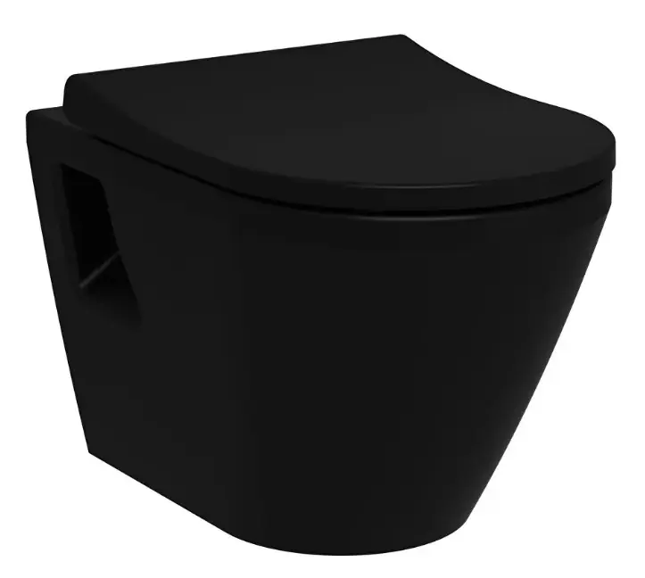 VITRA INTEGRA závěsné WC, Rim-ex splachování, VitrAhygiene, matná černá Kup Teď
