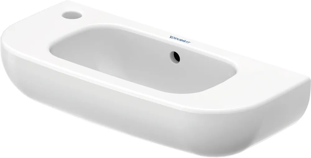 DURAVIT D-CODE umývátko 50 cm, s otvorem pro baterii vlevo a přepadem Cenový Hit