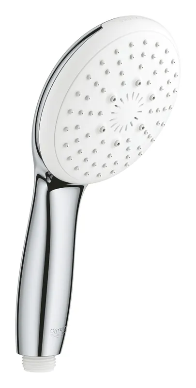 Nová Kolekce GROHE TEMPESTA 110 ruční sprcha pr. 110 mm, 3 proudy, Water Saving, bílá/chrom