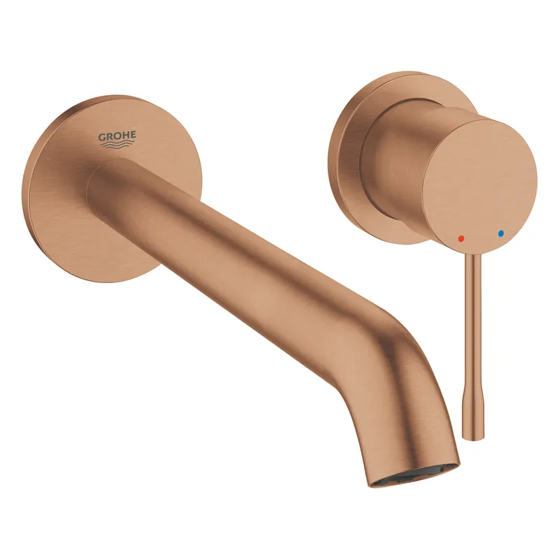 Zlevněný GROHE ESSENCE NEW umyvadlová podomítková baterie, kartáčovaný warm sunset