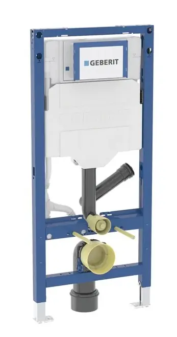Značkový GEBERIT DUOFIX montážní prvek pro WC 112 cm, se splachovací nádržkou Sigma 12 cm
