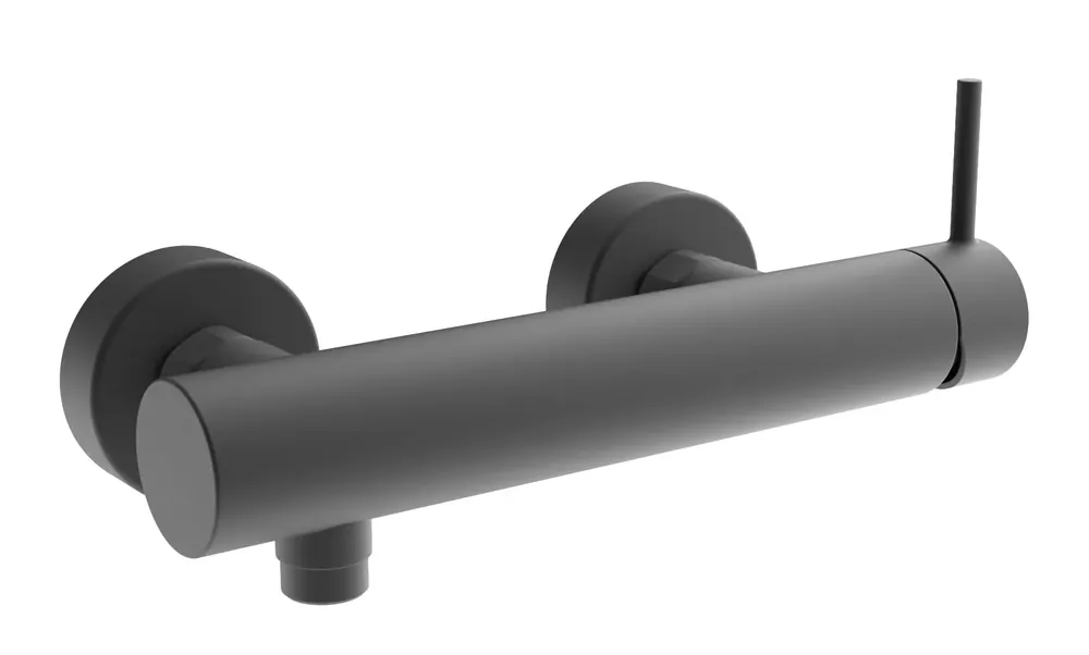 CONCEPT 300 ROUND sprchová nástěnná baterie, matná černá Zlevněný