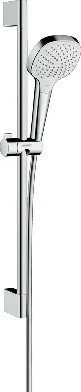 HANSGROHE CROMA SELECT E VARIO 3JET sprchová souprava 3-dílná, ruční sprcha 110x110 mm, 3 proudy, tyč, hadice, bílá/chrom Koupit Online