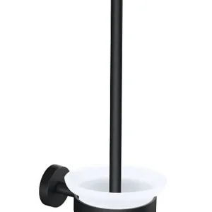 Ověřený TESA MOON BLACK WC štětka, nástěnná, sklo, černá