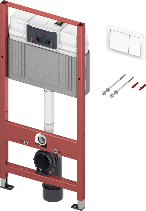 TECE BASE montážní prvek pro WC 112 cm, se splachovací nádržkou a s tlačítkem Víkendová Akce