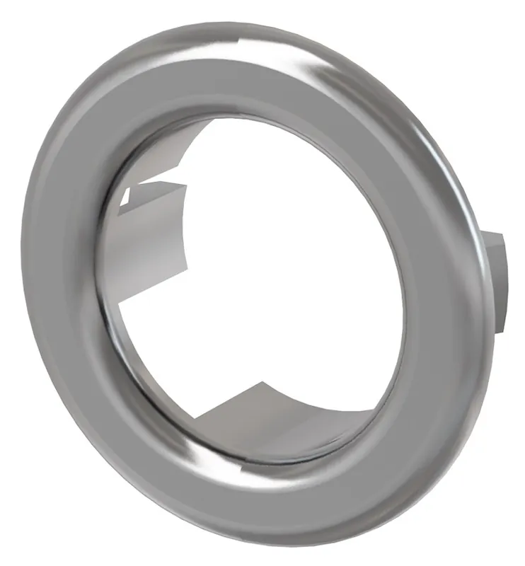 Výhodná Nabídka ALCA rozetka průměr 33 mm, krytka přepadu umyvadla, chrom