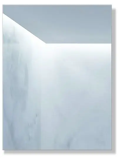 AMIRRO AMBIENTE zrcadlo 50x70 cm, reverzibilní, s osvětlením Nová Kolekce