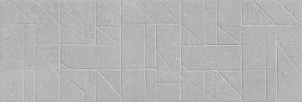 Cenový Hit ARGENTA GRAVEL dekor 25x75 cm, mat reliéf, grey