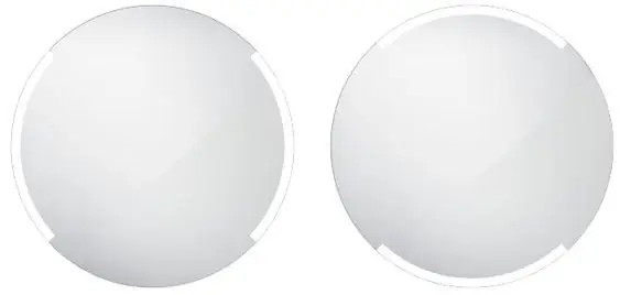 NIMCO ZP 16000 zrcadlo 60 cm, reverzibilní, s osvětlením Přímo Od Výrobce