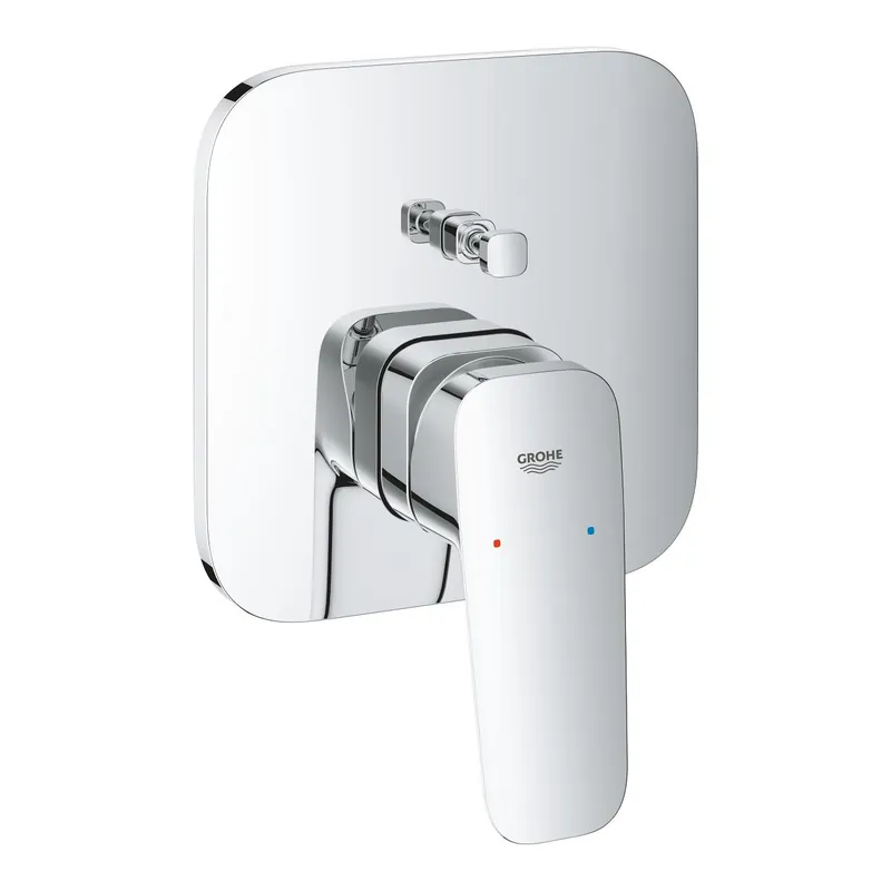 GROHE CUBEO vanová podomítková baterie, s přepínačem, chrom Výhodná Nabídka
