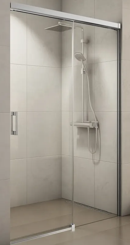CONCEPT 300 STYLE sprchové dveře 120x200 cm, posuvné, pravé, aluchrom/čiré sklo Rychlé Dodání
