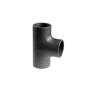 Varné fitinky T-kus 48,3 mm - černá ocel Expresní Doručení