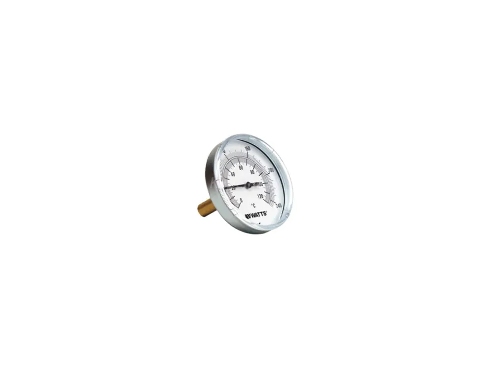 T100/100 Teploměr 100mm s jímkou 0-120°C, jímka 100mm 1/2" Nová Kolekce